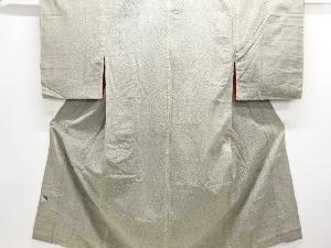 アンティーク　江戸縮緬小花尽くし模様長襦袢